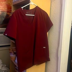 Burgundy Figs scrubs